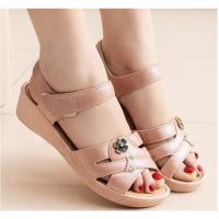 ราคา พร้อมส่ง รองเท้าแตะรัดส้นผู้หญิง ส้น4 5ซม ตีนตุ๊กแก เพิ่ม1เบอร์ แฟชั่น กันลื่น ใส่สบาย นำเข้าราคาถูก ให้คุณแม่ C 013 (22509979214)