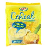 ราคา SUPER CEREAL ซุปเปอร์ ซีเรียล ธัญญาหารปรุงสำเร็จ 3 อิน 1 รสธรรมชาติ 30กรัม x 20 ซอง (20607217388)