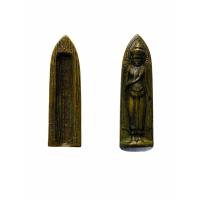 ราคา พระร่วงหลังรางปืน เนื้อโลหะทองเหลืองเก่าโบราณ (9549440373)