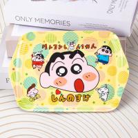 ราคา ถาด เครยอนชินจัง ถาด เหลี่ยม ถาด เมลามีน Crayon Shin chan Kuromi จานลายการ์ตูนน่ารักๆ 11นิ้ว จานเมลามีน ก้นลึก ใส่ขนม ผลไม้ ของว่าง (22576612618)