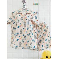 ราคา ชุดนอนผู้ใหญ่ แขนสั้นขาสั้นผ้าอองฟอง (22271884903)