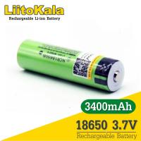 ราคา หัวนูน ถ่านชาร์จ 18650 Liitokala NCR18650B 3 7V Li ion 3400mAh (22177500621)