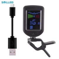 ราคา Guitar Tuner Clip On Ukulele Tuner Digital Electronic Tuner Acoustics Calibration Tuner For Guitar Bass Ukulele Violin (22005905903)