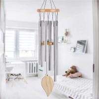 ราคา โลหะกระดิ่งลม 6 หลอดลมโชคดี Chime โชคดีระฆังตก แต่งผนังบ้านตก แต่งบ้าน (21806357130)