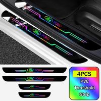 ราคา ใช้ได้กับ Ford Fiesta Mondeo Ranger โฟกัสรถสปอร์ต Ecosport Kuga C Max คิ้วแต่งรถยนต์ประตูพร้อมเลเซอร์ต้อนรับสติกเกอร์ป้องกันการเหยียบย่ำ (21964402010)