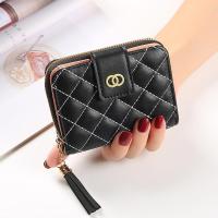 ราคา ELACCENT กระเป๋าตังค์ กระเป๋าตังค์ ผญ กระเป๋า สตางค์ ใบ เล็ก leather กระเป๋าซิปผู้หญิงกระเป๋าเงินสั้นฉบับภาษาเกาหลีคลิปเงินพู่ห้อยความจุมาก (22580224681)