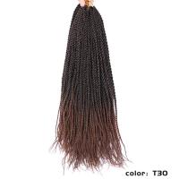 ราคา ผมต่อผมบิดเกลียวเซเนกัลสังเคราะห์แฮร์พีซถักเปีย Braids ในเซเนกัลผมผมเปียสีสันสดใสถักโครเชต์กล่องใส่ผมผมเปีย (20907601997)