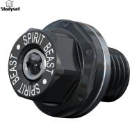 ราคา Studyset IN stock Motorcycle Oil Drain Plug M12x1 5 Magnetic Oil Drain Plug CNC Aluminum Sump Drain Nut Bolt With Washer Gasket (21655315290)