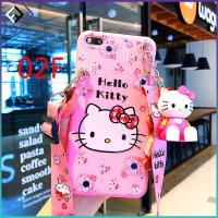 ราคา OPPO F5 F7 F9 OPPO F5เคสโทรศัพท์6GB F5บวก F5เยาวชนเคสใส่โทรศัพท์ OPPO F7 Youth ฝาครอบโทรศัพท์ OPPO F9อินเดีย F9โปร Hello Kitty แต่งหน้าตุ๊กตาตัวยึดกระจกพร้อมสายคล้อง (17248054173)