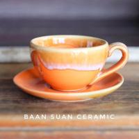 ราคา แก้วกาแฟ แก้วพร้อมจานรอง แก้วกาแฟเซรามิก พร้อมจานรอง ชุดกาแฟเอสเพรสโซ่ ชุดกาแฟ แก้วกาแฟเซรามิค ถ้วยกาแฟ แก้วกาแฟร้อน cappuccino coffee (1946460507)