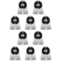 ราคา 10X T8 Fluorescent Lighting Socket Lamp Holder (21342293054)