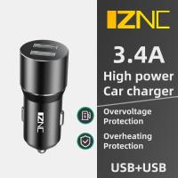 ราคา iZNC รับประกัน 1 ปี 3 4Aที่ชาร์จในรถ QC PD หัวชาร์จโทรศัพท์ในรถcar charger USB USBรองรับสายชาร์จ USB ทุกรุ่น (22525057552)