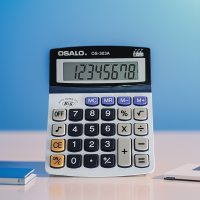 ราคา เครื่องคิดเลข OSALO รุ่น OS 303 ปุ่มกดมีเสียง หน้าจอ 8 หลัก (21764692754)