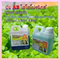 ราคา ปุ๋ย ab ปุ๋ยน้ำ AB ปุ๋ย A B ปุ๋ยผักสลัด แพ็คคู่ ขวดละ 1000 ml สารละลายab สำหรับผักไฮโดรโปนิกส์ Hydroponics ผักไร้ดิน (17299440020)
