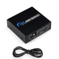 ราคา HDMI Splitter 1 อินพุต 2 เอาต์พุต Full HD 1080P HDMI Splitter Switcher 1X2 แยก 1 ใน 2 Out สำหรับ HDTV DVD PS3 (21526875094)