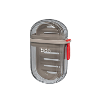 ราคา MimomPlay ที่ใส่สบู่ก้อนสำหรับพกพา กล่องสบู่ ทรงสี่เหลี่ยม สองชั้น สไตล์มินิมอล สําหรับใส่สบู่ (22222970233)