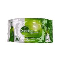 ราคา Dettol ผ้าเช็ดทำความสะอาดผิวแบบเปียก เดทตอล แอนตี้แบคทีเรีย 40 50 แผ่น กระดาษทิชชู่เปียก (21201081147)