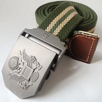 ราคา US EMBASSY เข็มขัดสายผ้าแคนวาสแบบสายหนาหัวอัลลอยด์กันสนิมหัวล็อค เข็มขัดผู้ชายยุทธวิธีทหารตำรวจหรือเดินป่าแคมป์ปิ้ง (21383411412)