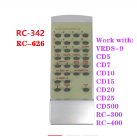 ราคา New Universal Remote control RC 342 For TEAC CD Remoto Controle RC 626 VRDS 9 CD5 CD7 CD10 CD15 CD20 CD25 CD500 RC 300 RC 400 CD Player (9134986380)