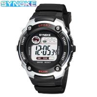 ราคา Synoke นาฬิกาอิเล็กทรอนิกส์ผู้ชาย นาฬิกากีฬามัลติฟังก์ชั่นทหารแฟชั่นกันน้ำไฟ LED ดิจิตอลสำหรับนักเรียน (21171176227)