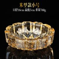 ราคา ที่เขี่ยบุหรี่แก้วคริสตัลขนาดใหญ่พิเศษสีทองแบบสร้างสรรค์สำหรับห้องรับแขกสำนักงาน KTV บาร์ที่เขี่ยบุหรี่สไตล์ยุโรปทรงกลม (20497580064)