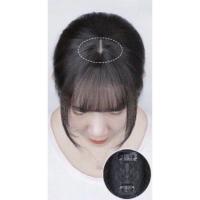 ราคา พร้อมส่ง แฮร์พีช หน้าม้า 4D หน้าม้าปลอม ไม่เห็นรอยต่อ ไม่โป๊ะ รุ่นใหม่เลียนแบบหนังศรีษะจริง (21962399520)