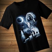 ราคา เสื้อยืดลายฮาฟโทนอินเดียแดงหมาป่า ผ้า cotton 100 ใส่สบาย เสื้อคอกลม เสื้อลายวินเทจ เสื้อสกรีน เสื้อพิมพ์ลาย เสื้อฮาฟโทน (13450880110)