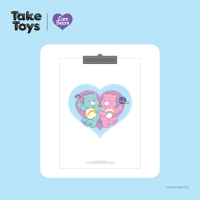 ราคา Care Bears Cosmic Collection A4 Clipboard แผ่นรองเขียนขนาด A4 ลายแคร์แบร์ คอลเลคชั่นคอสมิก (22607484989)