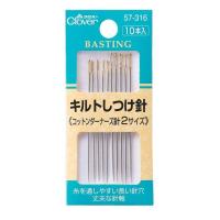 ราคา clover 57 316เข็ม Basting เข็มเนาผ้า ญี่ปุ่นแท้ (22518471555)
