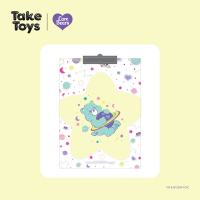 ราคา Care Bears Cosmic Collection A4 Clipboard แผ่นรองเขียนขนาด A4 ลายแคร์แบร์ คอลเลคชั่นคอสมิก (22607484990)