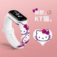 ราคา Jam Tangan Elektronik สำหรับกันน้ำสำหรับเด็กผู้หญิงการ์ตูน Hello Kitty สร้อยข้อมือกีฬา Watch สำหรับนักเรียนมัธยมต้น (19567409691)