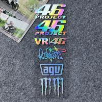 ราคา 46 Rossi สติ๊กเกอร์ตกแต่งหมวกกันน็อคสะท้อนแสง Monster Energy Body Scratch Blocking Decal อุปกรณ์เสริม (21516248702)