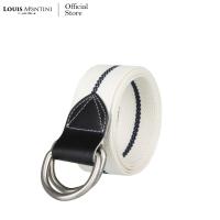 ราคา Louis Montini เข็มขัดผ้า เข็มขัดผู้ชาย เข็มขัดผู้หญิง เข็มขัดแฟชั่น Canvas BeltMCT15 (18112156765)