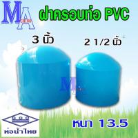 ราคา ฝาครอบ ตัวปิดปลายท่อ ท่อพีวีซี pvc ขนาด 2 1 2 3 นิ้ว ท่อน้ำไทย (21944787171)