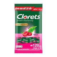 ราคา โปรคุ้ม ถูกดี คลอเร็ท คลู เบอร์รี่มินต์ 120 เม็ด Clorets Cool Berry Mint 120 Pcs สุดคุ้ม เก็บเงินปลายทางได้ (15181480158)