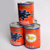 ราคา หนำเลี๊ยบในน้ำเกลือ กระป๋องใหญ่ น้ำหนักสุทธิ 565g ยี่ห้อม้าทอง大乌榄มะกอกดำลูกใหญ่ (19649931433)