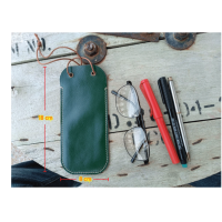 ราคา ซองใส่แว่นตา ซองใส่ปากกา ทำจากหนังแท้ งานแฮนด์เมด Handmade (21646409883)