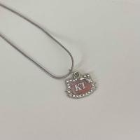 ราคา สร้อยคอตัวอักษร จี้kitty คิตตี้ (22454481951)