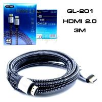 ราคา สาย HDMI 2 0 Glink 4K ยาว 3 เมตร สายอย่างดีงานแบรน สินค้าพร้อมส่งใน 24 ชม (7091648795)
