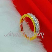 ราคา JIJL W120 แหวนแฟชั่น แหวนฟรีไซส์ แหวนทอง แหวนเพชร แหวนใบมะกอก แหวนทองชุบ แหวนทองสวย (20707465353)