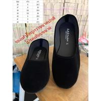 ราคา คัทชูไม่มีส้น คัทชูส้นแบน คัทชูกำมะหยี่ (22283796151)