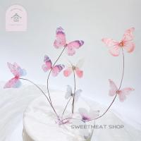 ราคา ผีเสื้อแต่งเค้ก โบว์ ผีเสือ แต่งเค้กวันเกิด อุปกรณ์แต่งเค้กวันเกิด แต่งเค้ก (16428996084)