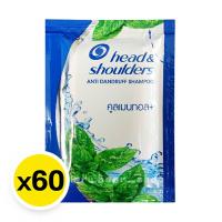 ราคา เฮดแอนด์โชว์เดอร์ คูล เมนทอล แชมพู 5 มล x 60 (21401553436)