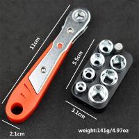 ราคา 36 tooth bidirectional ratchet wrench handle screwdriver socket wrench set (22529143910)