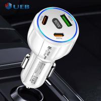 ราคา QC3 0 USB ที่ชาร์จแบตเตอรี่โทรศัพท์3พอร์ต30W Type C PD 30W อุปกรณ์ตกแต่งรถยนต์อะแดปเตอร์ชาร์จในรถยนต์ที่ชาร์จแบตเตอรี่โทรศัพท์สำหรับ Apple แอนดรอยด์ (19497787847)