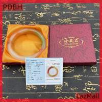 ราคา PDBH Fashion Store สร้อยข้อมือหยกแท้กำไลกำไลหยกน้ำแข็งสีเขียวใสสร้อยข้อมือสุดหรูสำหรับผู้หญิงของขวัญแฟนสาว (22280506154)