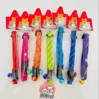 ราคา ขายส่ง ปลอกคอแมว ลายจุดกลาง คละสี ยกโหล (20792519186)