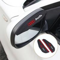 ราคา กระจกข้างรถยนต์2ชิ้น เซ็ตกันฝนกระจกข้างรถยนต์กระจกมองหลังคาร์บอนไฟเบอร์สำหรับรถ Audi TT A4 A5 Q2 RS6 Q5 Q7 A6 R8 A7 Q8 A1 A6 RS4 S4 Avant A8ทรอนิก E Tron (19683799309)