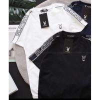 ราคา พร้อมส่ง เสื้อยืดเพย์บอย playboy ดีเทลแขน ผ้าคอตตอล (17986171427)