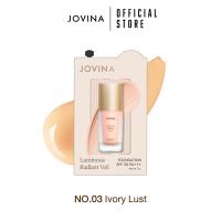 ราคา Jovina Luminous Foundation SPF 30 PA รองพื้นโจวีน่า แบบซอง เนื้อบางเบา ปกปิดเรียบเนียน ขนาด 7g (22449450292)
